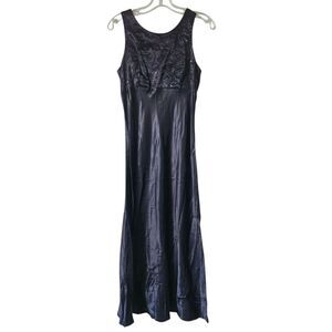 All That Jazz Womens Black Maxi Dress Size 9/10‎  Embellished Y2k Prom Glam